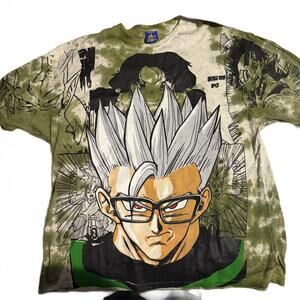 Vintage Rush Beast Gohan Dragon Ball Z AOP Shirt 2XL NWT
